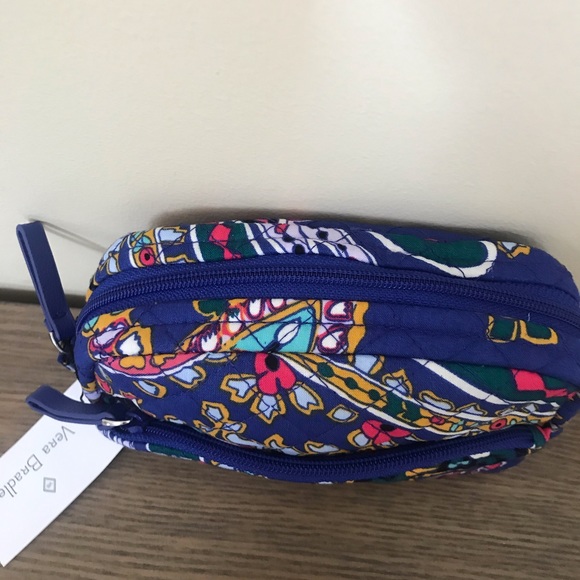 Vera Bradley Mini Cosmetics Bag Romantic Paisley - Picture 4 of 8